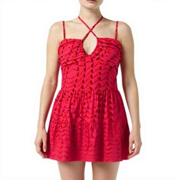 Abito Seersucker Scotch Soda Cotone Donna Casual Midi