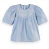 Scotch amp Soda Cotton Twill Embroidered Top Donna