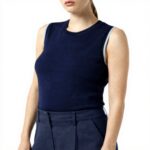 Gilet Donna Scotch Soda Felpato Maglione senza maniche