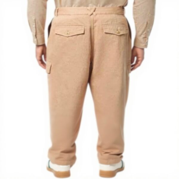 Pantaloni Cargo Scotch Soda Uomo Garment Dyed Herringbone