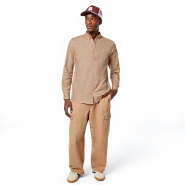 Pantaloni Cargo Scotch Soda Uomo Garment Dyed Herringbone