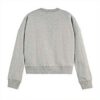 Scotch Soda Felpa Donna Logo Ricamato Grigio Melange