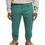 Pantaloni Uomo Scotch Soda Cotone Biologico Fit Classico