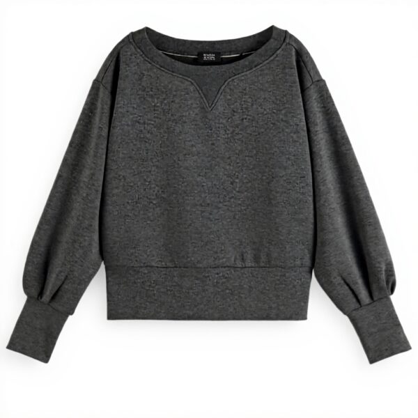 Scotch amp Soda Felpa Boatneck Maglia di Tuta Donna