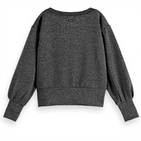 Scotch amp Soda Felpa Boatneck Maglia di Tuta Donna