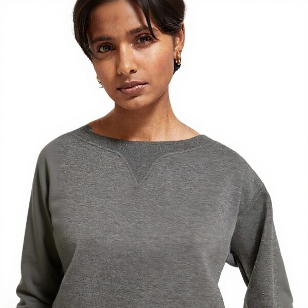 Scotch amp Soda Felpa Boatneck Maglia di Tuta Donna