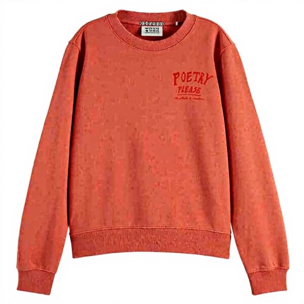 Scotch Soda Felpa Donna Lavorazione Frontale Posteriore