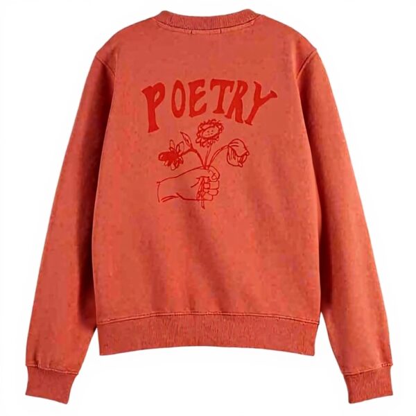 Scotch Soda Felpa Donna Lavorazione Frontale Posteriore