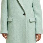 Cappotto Scotch Soda Donna Lana Boucle Tasche Patte-0