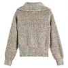 Scotch amp Soda Half Zip Pullover Maglione Donna