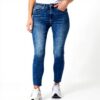 Scotch amp Soda Haut Cropped-Blue Treasure Jeans Donna