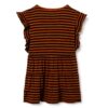 Scotch amp Soda Jersey A-Line Dress with Gathered Layers in Yarn Dye Stripe Vestito Bambine e Ragazze