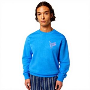 Scotch amp Soda Left Chest Logo Crewneck Sweatshirt Maglia di Tuta Uomo
