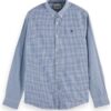 Camicia Slim Fit Scotch Soda Uomo Cotone Organico-0