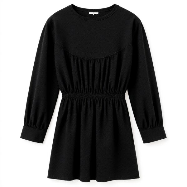 Scotch amp Soda Mini Abito con Vita Elasticizzata Vestito Donna