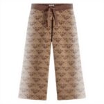 Pantaloni Scotch Soda Jacquard Maglia Donna Desert Sand