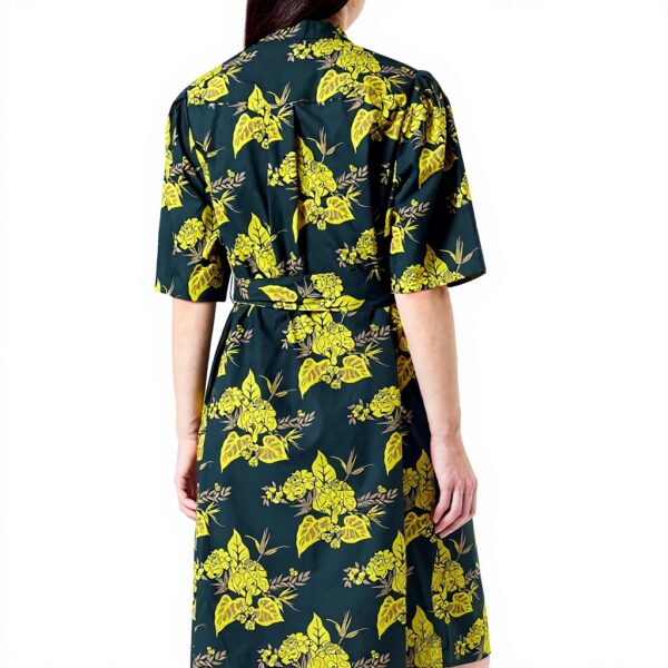 Vestito Donna Scotch Soda Cotone Stampa Cravatta Multicolore