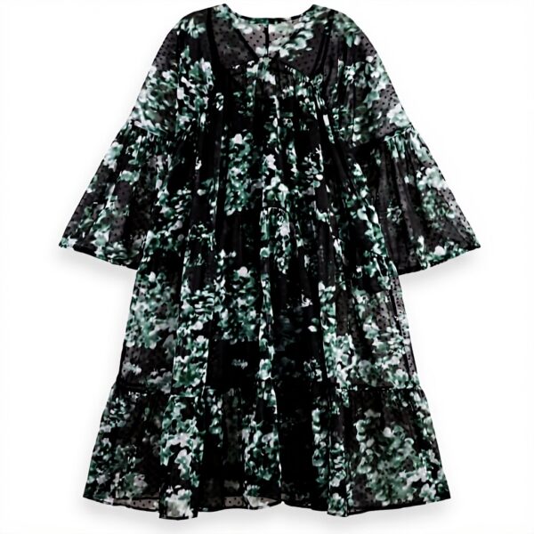 Scotch Soda Abito Maxi Stampa Floreale Donna Casual