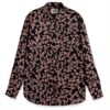 Scotch Soda Maglietta Donna Stampa Relaxed Fit Blusa