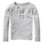 Maglietta collo mao bambina Scotch Soda RBelle cotone