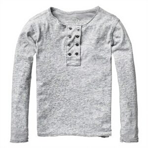 Maglietta collo mao bambina Scotch Soda RBelle cotone