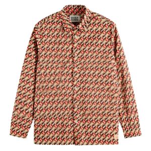 Camicia Scotch Soda Uomo Regular Fit Collo Button Down