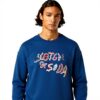 Scotch amp Soda Relaxed-Fit Embroidered Sweatshirt Maglia di Tuta Uomo