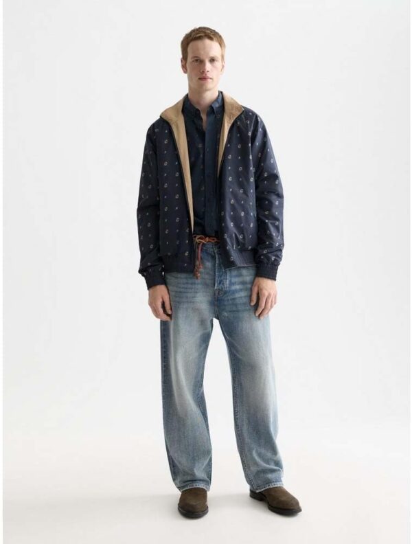 Giacca reversibile Scotch Soda Uomo bomber cotone poliestere-5