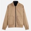 Giacca reversibile Scotch Soda Uomo bomber cotone poliestere-3