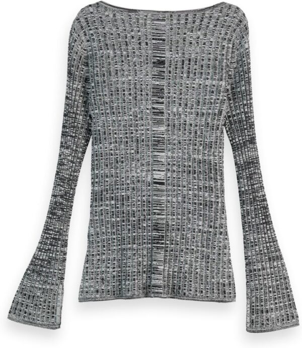 Scotch Soda Cardigan Donna Nero Maglione Costine Slim Fit-1