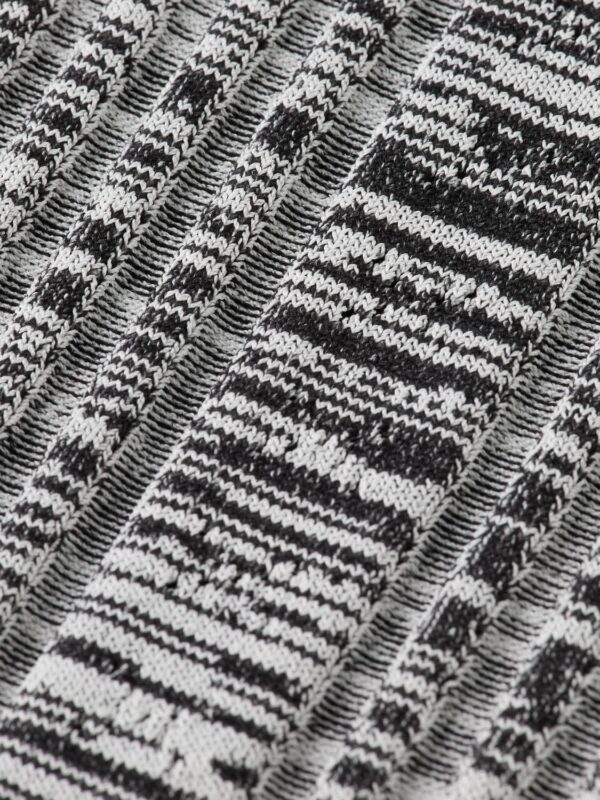 Scotch Soda Cardigan Donna Nero Maglione Costine Slim Fit-2