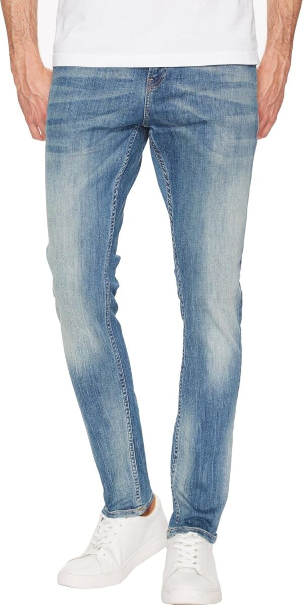 Jeans Skinny Scotch Soda Uomo Cotone Elastan Blu Denim-0