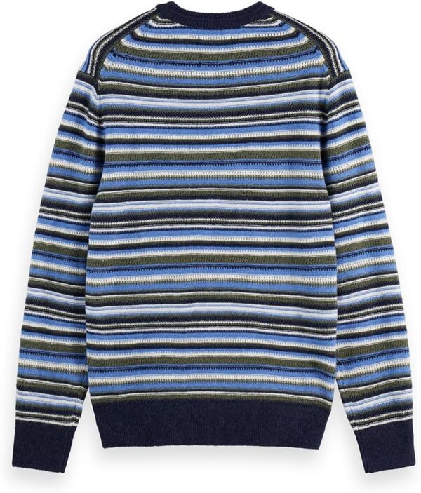 Scotch Soda Maglione Uomo Morbido Righe Regular Fit-1