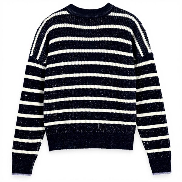 Maglione Donna Scotch Soda Righe Collo Annodato