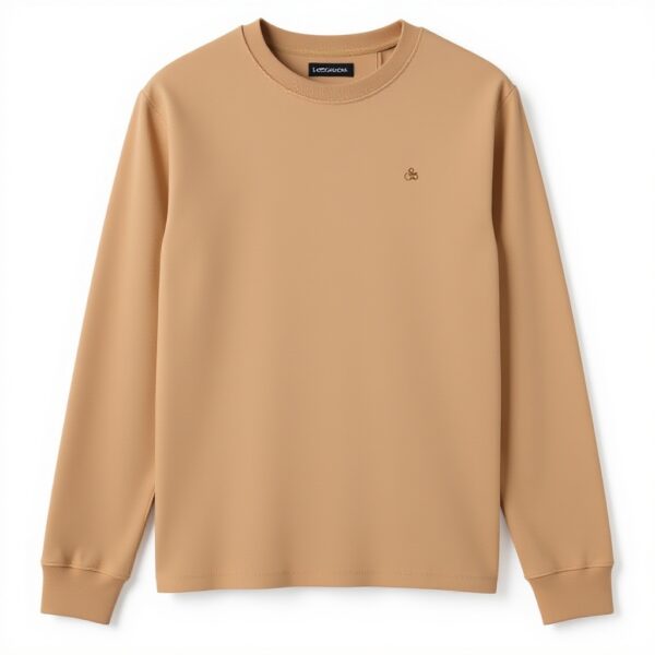 Scotch Soda T-Shirt Logo Uomo Normale Maniche Lunghe