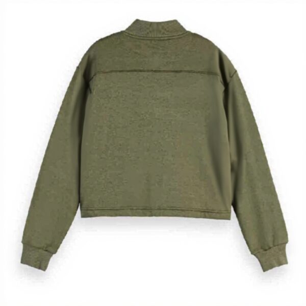 Scotch amp Soda Tencel Jersey Bomber Maglia di Tuta Donna