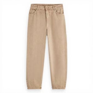 Scotch Soda Jeans Donna High Rise Ballon Fit Cotone