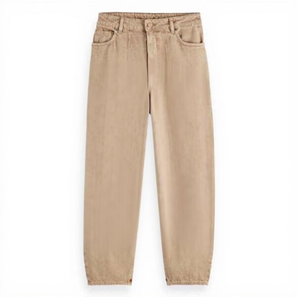 Scotch Soda Jeans Donna High Rise Ballon Fit Cotone