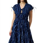 Abito Casual Scotch Soda Poplin Donna Mid Length Scollo