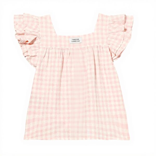 Camicia Scotch Soda Bambine Top Arrotolato Quadretti