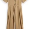 Tuta Intera Donna Scotch Soda Utility Jumpsuit Desert Sand-0