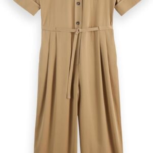 Tuta Intera Donna Scotch Soda Utility Jumpsuit Desert Sand-0
