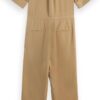 Tuta Intera Donna Scotch Soda Utility Jumpsuit Desert Sand-1