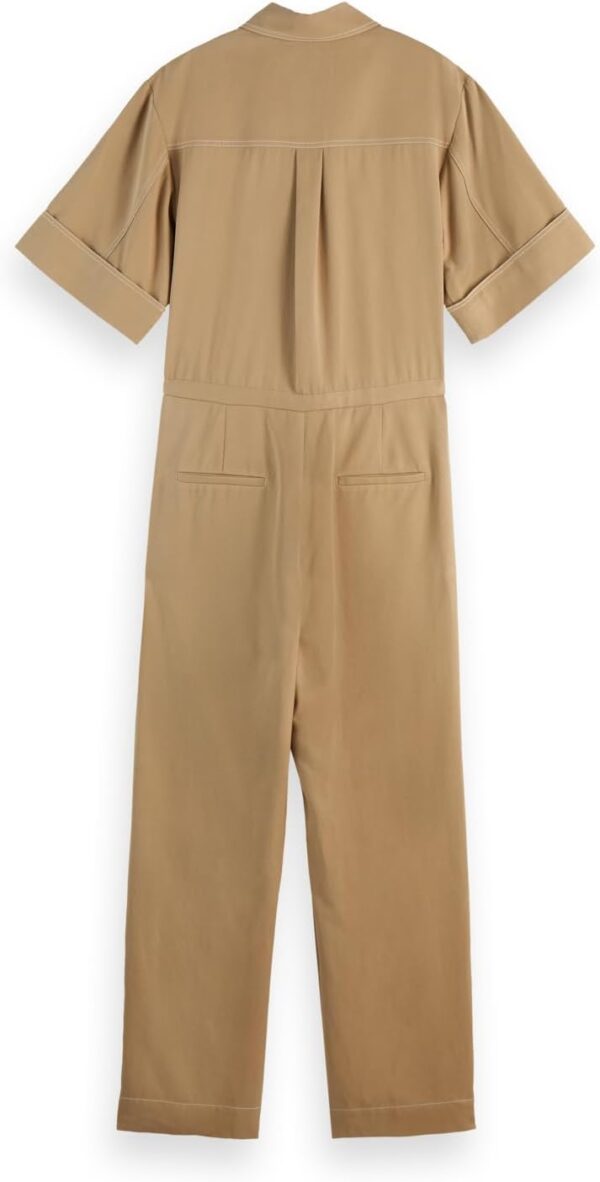 Tuta Intera Donna Scotch Soda Utility Jumpsuit Desert Sand-1