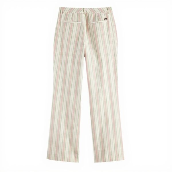 Pantaloni Donna Scotch Soda Lurex Cotone Casual Violet