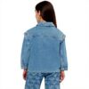 Scotch Soda Giacca Denim Donna Maniche Rimovibili Lavaggio