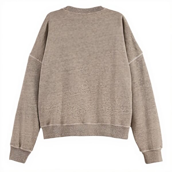 Scotch Soda Felpa Donna Oversized Grigio Melange U031