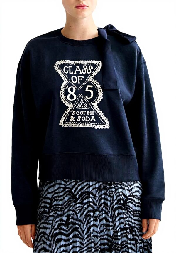 Scotch Soda Maglia Donna Elevated Artwork Sweater