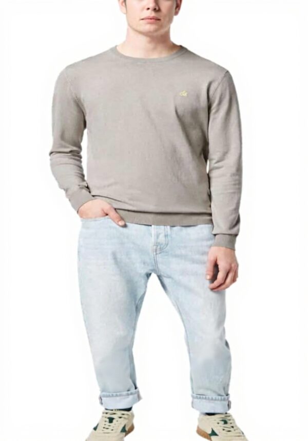 Maglione Scotch Soda Uomo Girocollo Highway Grey Maglioni