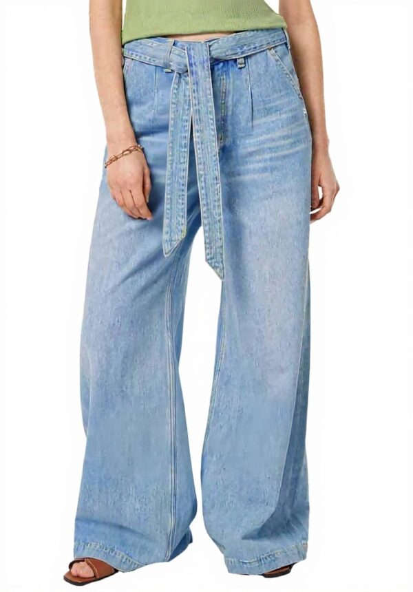 Scotch Soda Jeans Donna The Wave High Rise Vestibilità Larga